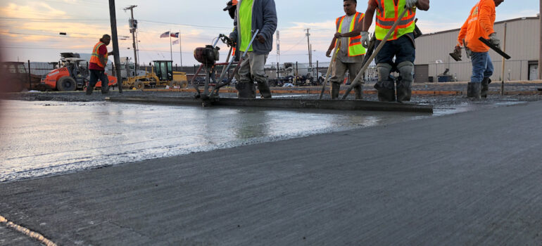 what is concrete flatwork, houston concrete