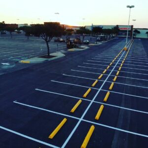 What Routine Should I Follow for Parking Lot Maintenance?