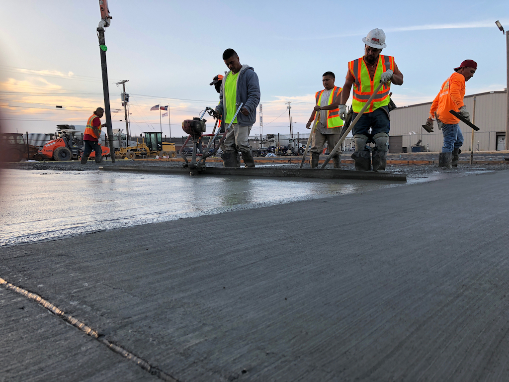 Can You Pour Concrete When It Is Raining in Houston?